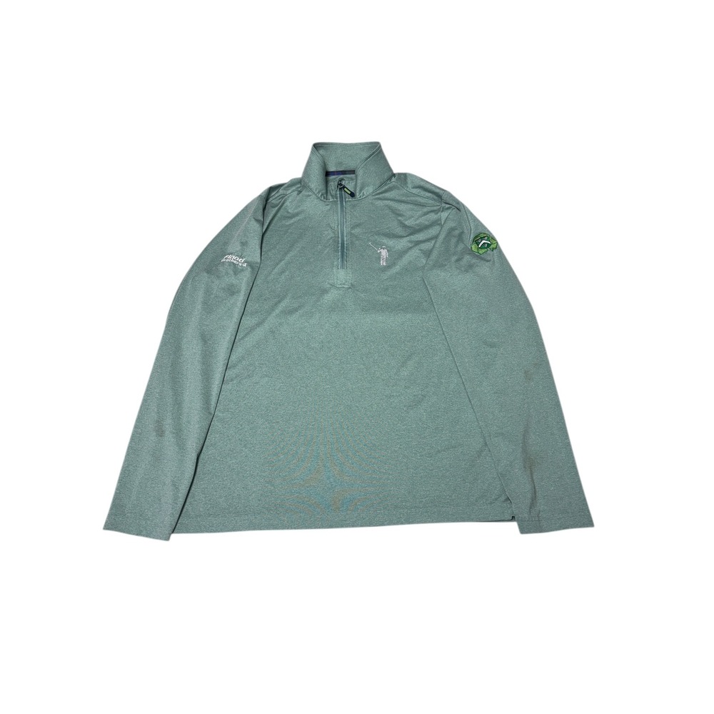 William Murray Golf 1/4 Zip Pullover Athletic Long Sleeve Shirt Mens Medium